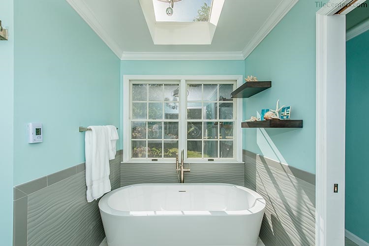Freestanding tub modern style