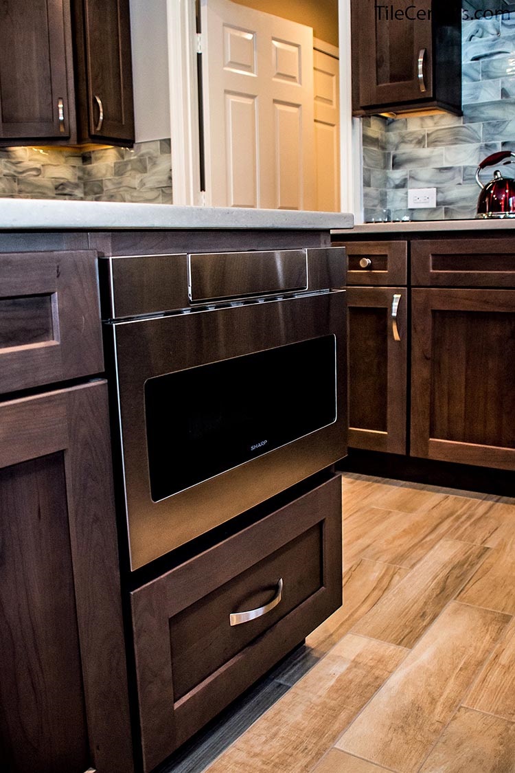 Hidden Kitchen Appliance with Cabinets