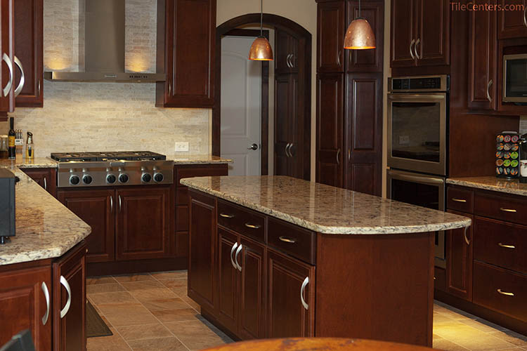 Traditional Kitchen Remodel Countertops