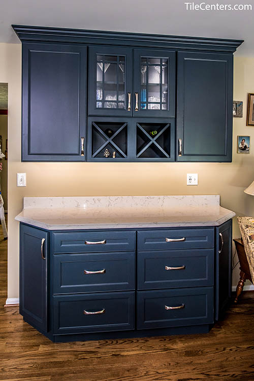 Extra Black Kitchen Cabinet Space