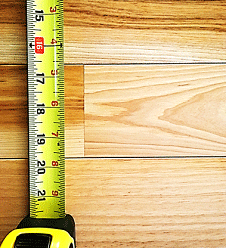 Hardwood floors sizes
