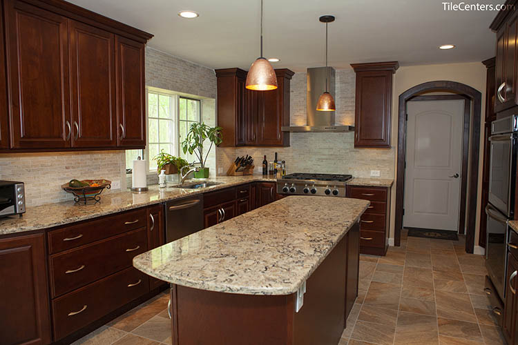 Traditional Kitchen Remodel Countertops