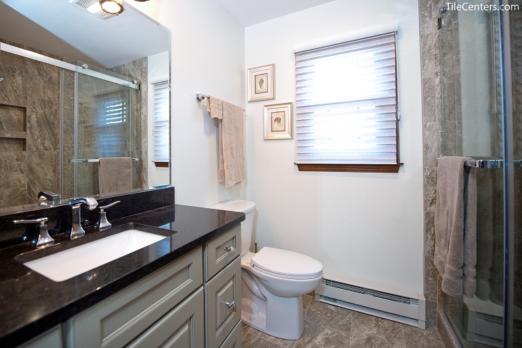 Bathroom Remodel with Toilet and Shower