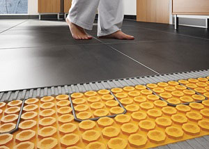 Heating floor system