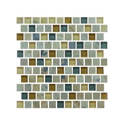 Cliff Rock Offset 1" x 1" Mosaic